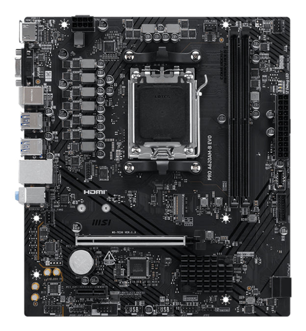 MSI AM5 PRO A620AM-B EVO M-ATX