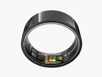 Ultrahuman Ring Air  Aster Black  Size 6