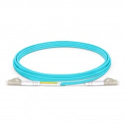 TITAN OM4 LC-LC DUPLEX PATCH LEAD 2M