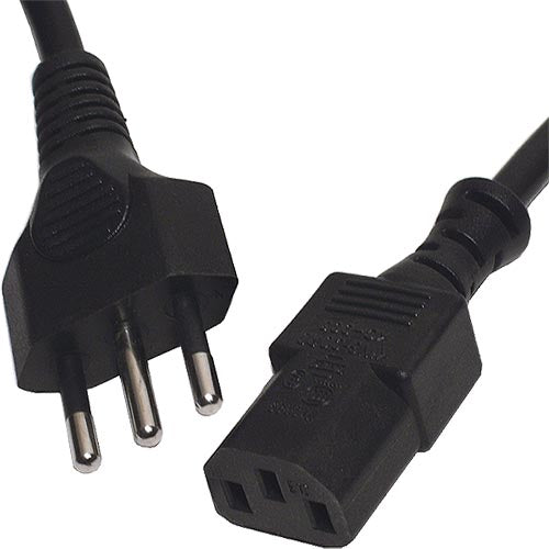 CNL 2M SWISS C13 Bk PVC 1.0MM