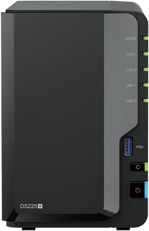 Synology DS225+ 2 Bay Desktop