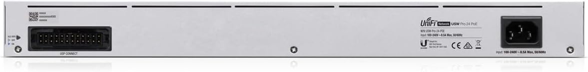 Ubiquiti UniFi Switch USW-Enterprise-24-PoE - Switch - L3 - Managed - 12 x 100 1000 2.5G (PoE ) 12 x 10 100 1000 (PoE ) 2 x 10 Gigabit SFP - rack-mountable - PoE (400 W)