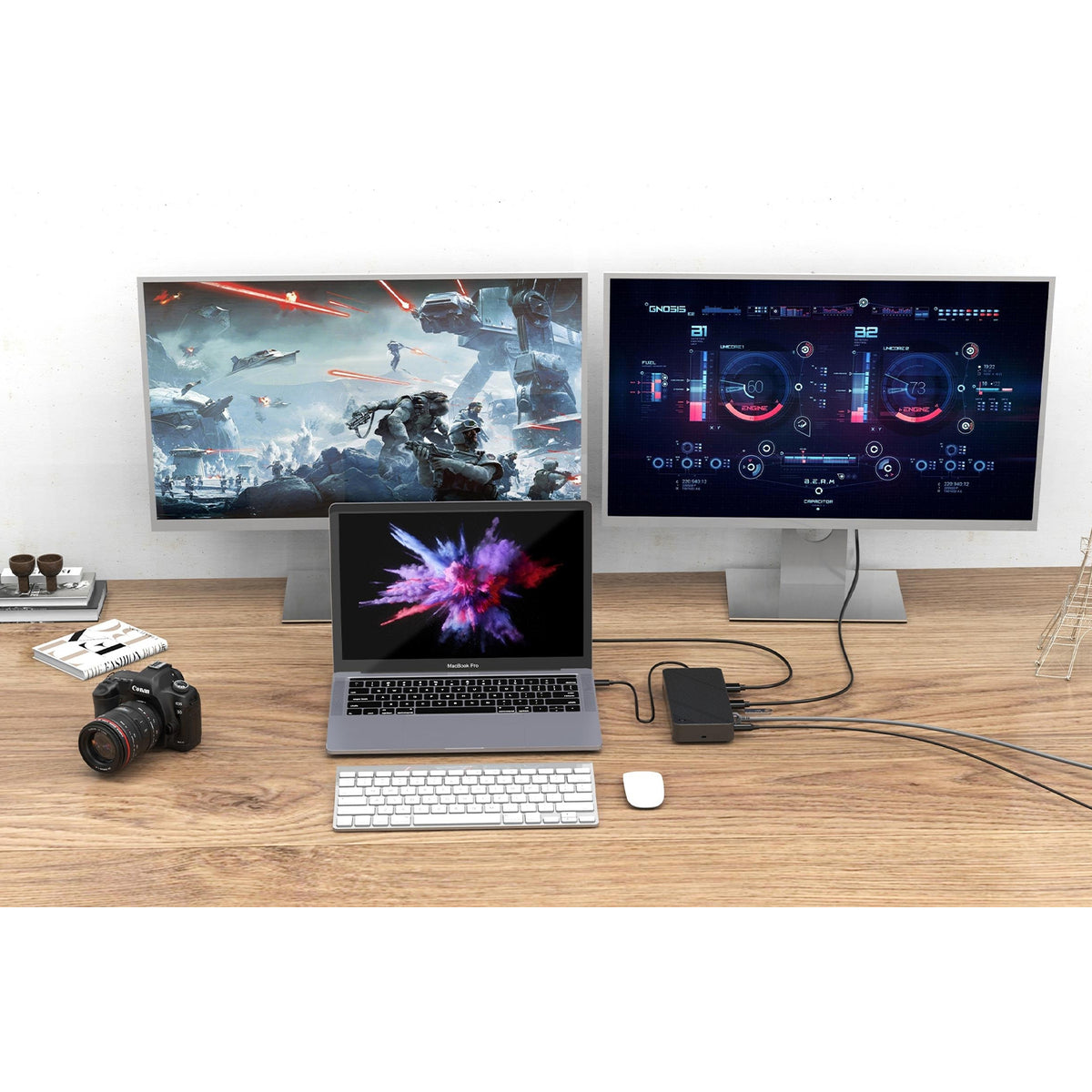 Hypertec Hypertec ProDock Station - Universal USB-C & USB-A