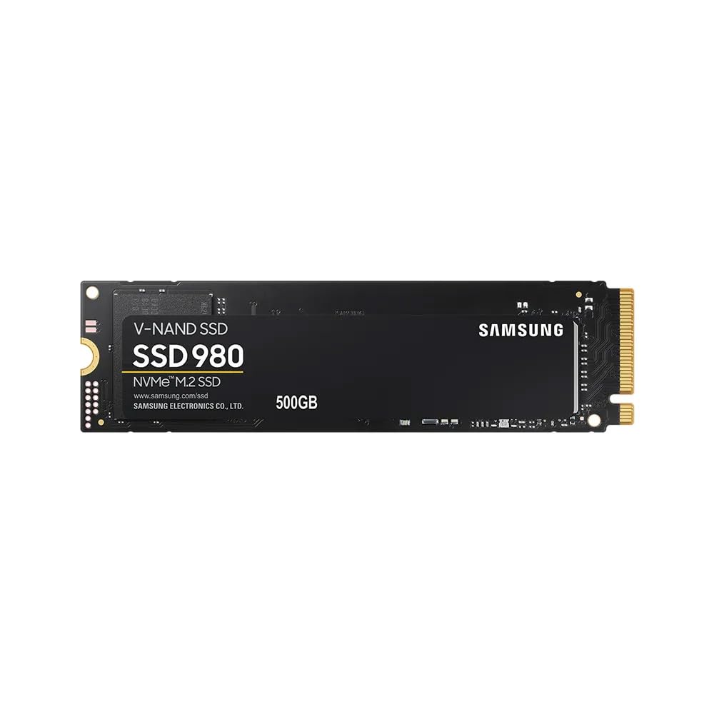 Samsung SSD 980 500GB PCIe 3.0 NVMe M.2 Internal Solid State Drive