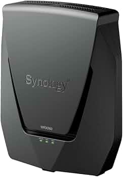 Synology WRX560 wireless router Gigabit Ethernet Dual-band (2.4 GHz / 5 GHz) Black