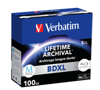 Verbatim M-Disc BD-XL 4X 100GB (5Pk)