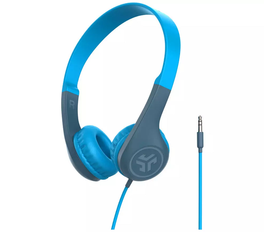 JLab JBuddies Pop Wired Headphones - Blue