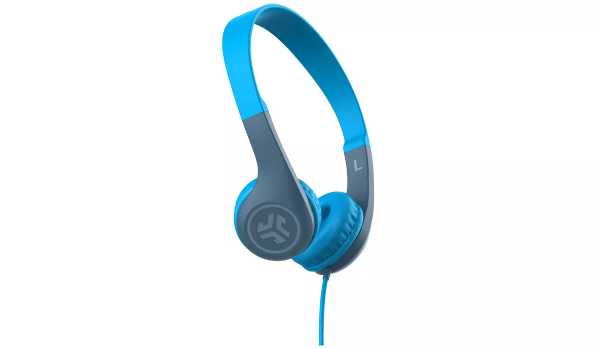 JLab JBuddies Pop Wired Headphones - Blue