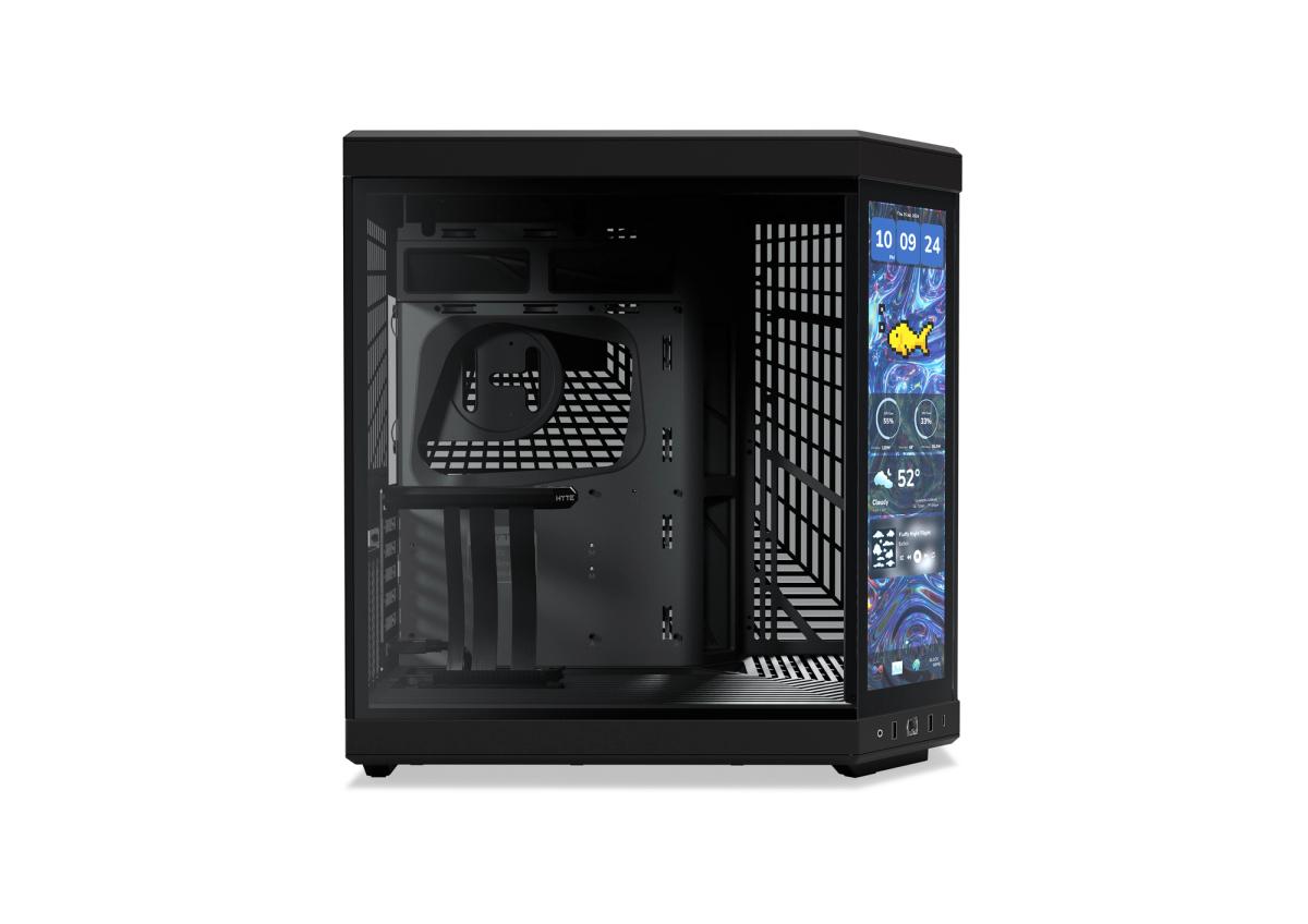 HYTE Y70 TOUCH INFINITE CASE PITCH BLACK
