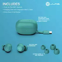 Go Pop ANC True Wireless Earbuds- Teal