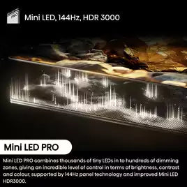 Hisense 75U8NQTUK 75 INCH 4K Mini LED Smart TV