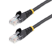 StarTech.com 1m Black Cat 5e Patch Cable