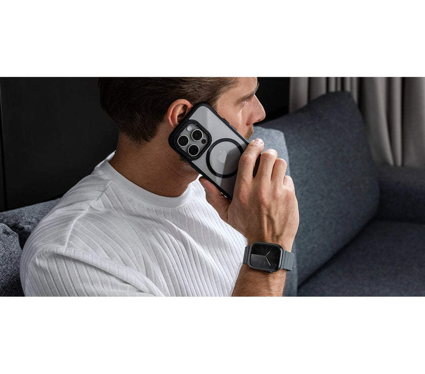 Epico Mag+ Hero, Cover, Apple, iPhone 16 Pro, 16 cm (6.3"), Transparent