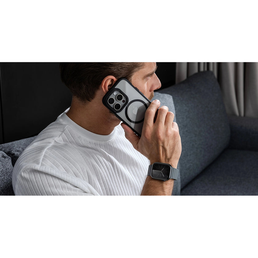 Epico Mag+ Hero, Cover, Apple, iPhone 16 Pro, 16 cm (6.3"), Transparent