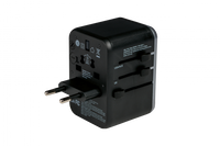Verbatim Universal Travel Adapter UTA-04 Plug with USB-C PD & QC, USB-C & 3 USB-A ports