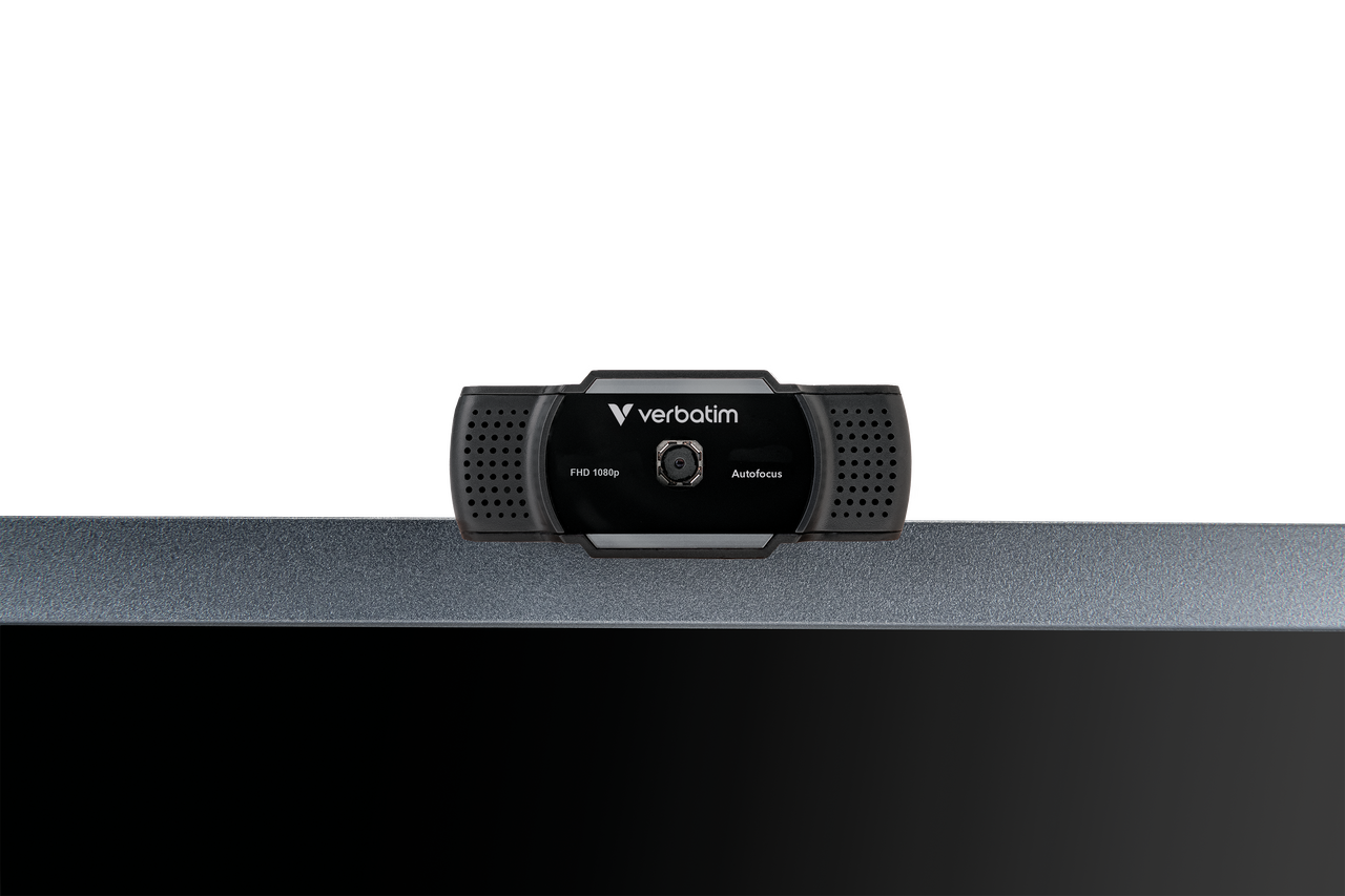 Verbatim Webcam with Microphone Full HD 1080p Autofocus AWC-01