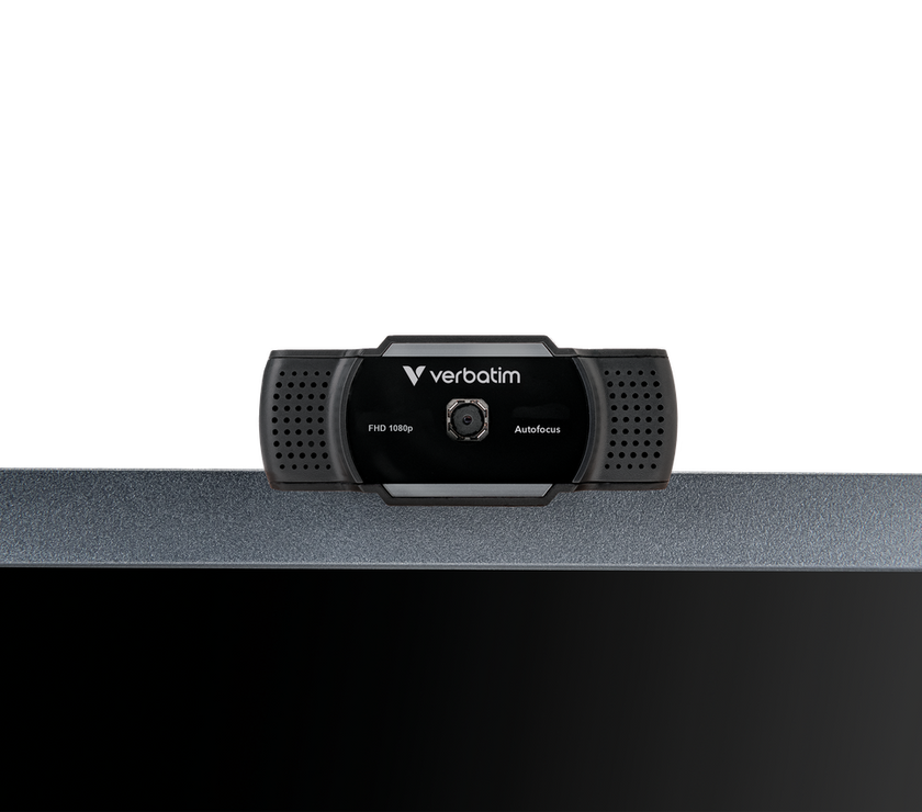 Verbatim Webcam with Microphone Full HD 1080p Autofocus AWC-01