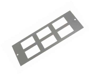 TITAN PLATE WITH 6 X LJ6C APERTURES LG