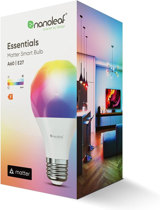 Nanoleaf Smart A60 Bulb E27 MATTER UK
