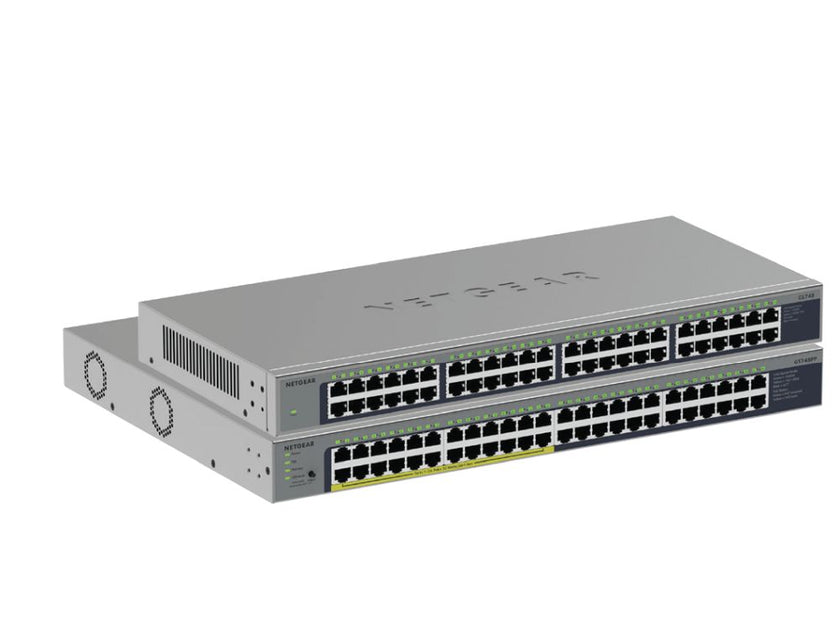 NETGEAR 48PT GIGE Unmanaged SWCH W/POE+