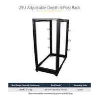StarTech 25U 4 Post Rack