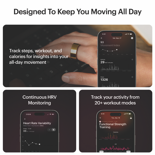 Ring Air Air Gold Size 8