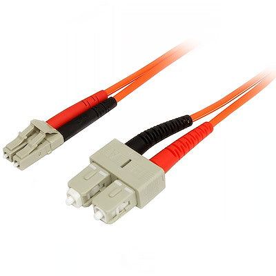 2m Multimode 50/125 Duplex Fiber Patch Cable LC - SC