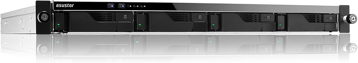 Asustor  AS6702T Asustor  Lockerstor 2 Gen 2 AS6702T 2 Bay NAS Quad-Core 2.0GHz CPU Dual 2.5GbE Port