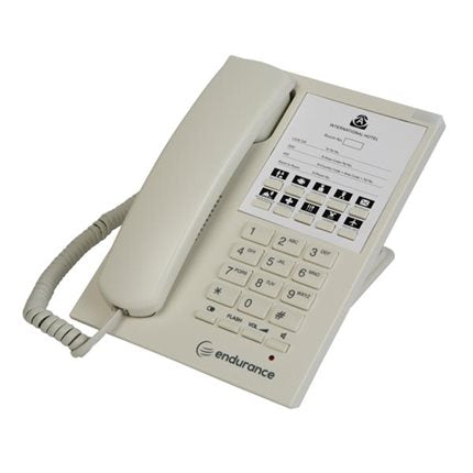 Interquartz ENDURANCE HANDSFREE HOTELPHONE ANA WHITE