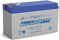POWERSONIC PS-1270-VDS 12V&A BATTERY