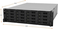 Synology RS4021xs+ 16 Bay Rack Enc