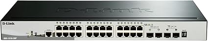 D-Link 28-Port Gigabit Stackable Smart Managed PoE+ Switch 10G