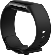 Fitbit Official Charge 5/6 Smartwatch Infinity Band, Black - Small