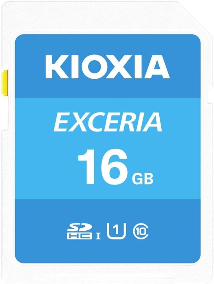 Kioxia 16GB Exceria U1 Class 10 SD card