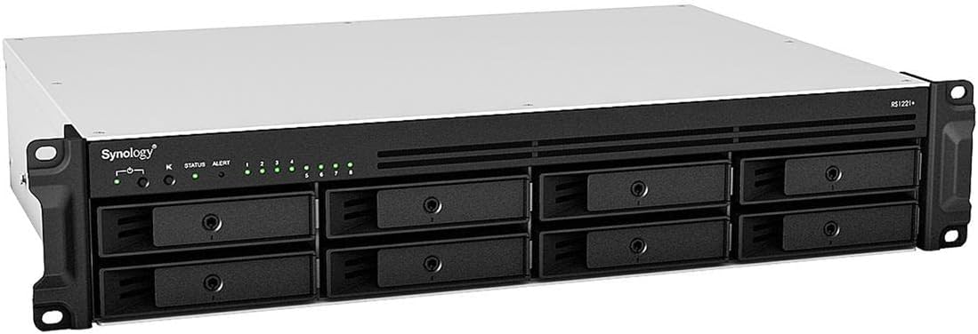 Synology RS1221+ 8 Bay Rack Enclosure