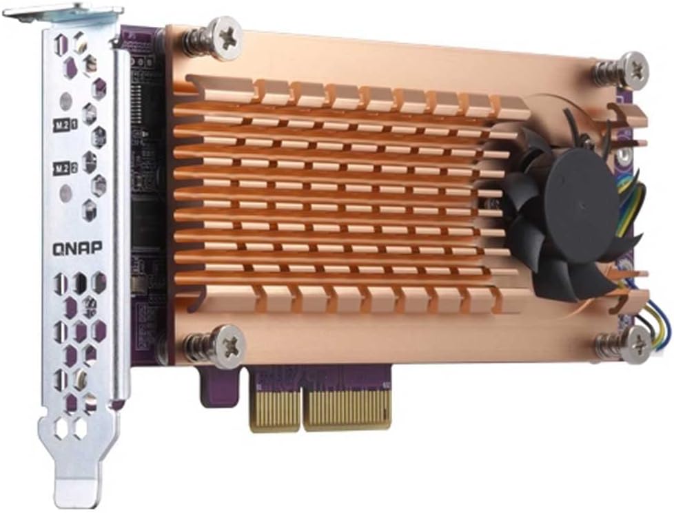 QNAP Dual M.2 PCIe SSD expansion card