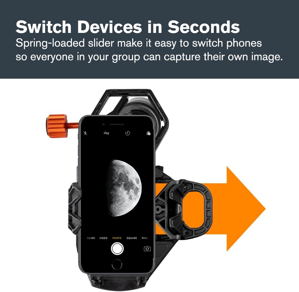 Celestron NeXGO 2-Axis Smartphone Adapter