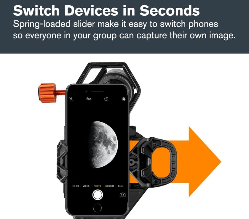 Celestron NeXGO 2-Axis Smartphone Adapter