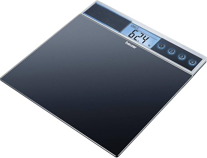 BEURER GS39 SPEAKING GLASS BODY SCALE