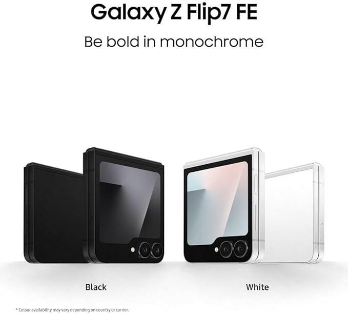 SAMSUNG Z Flip7 Black 128GB