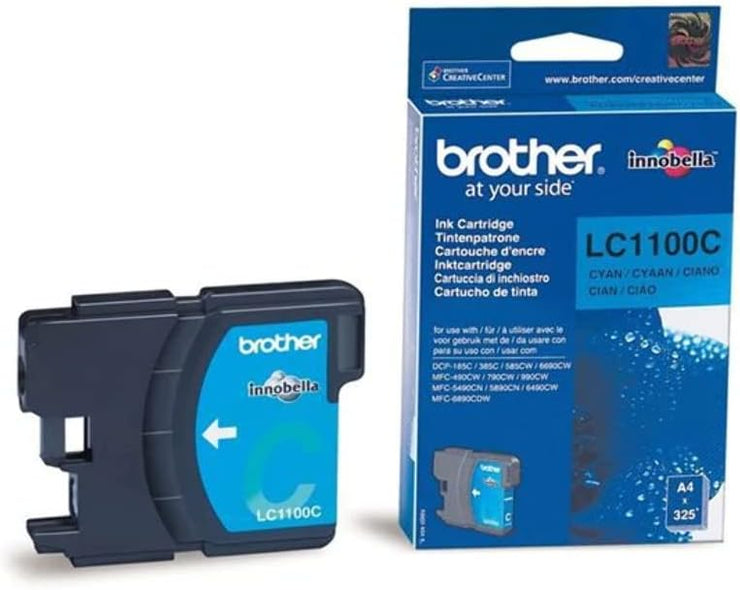 BROTHER LC1100C Standard Yield Cyan Toner