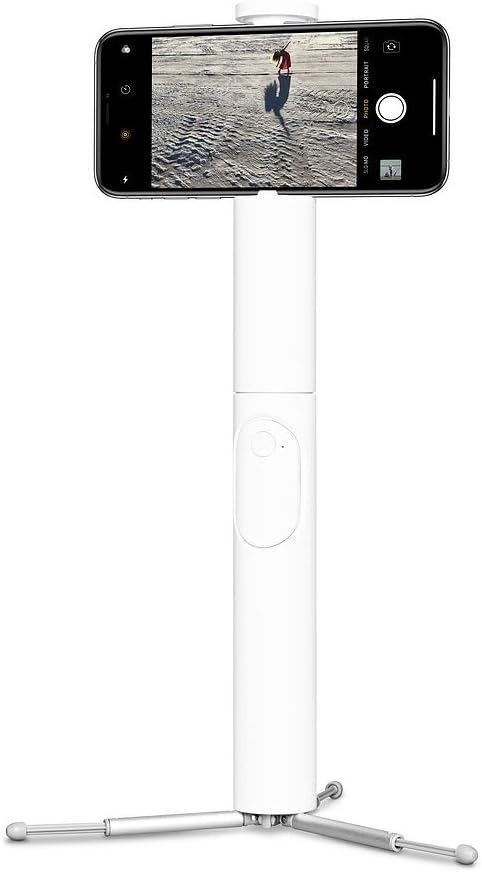 CliqueFie GlitterSelfieStickMaxWHT