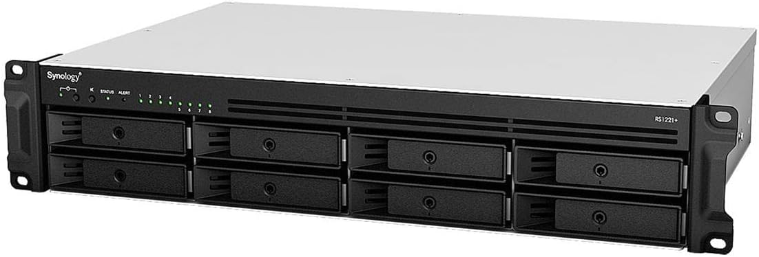 Synology RS1221+ 8 Bay Rack Enclosure