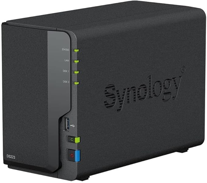 Synology DS223 2 Bay Desktop