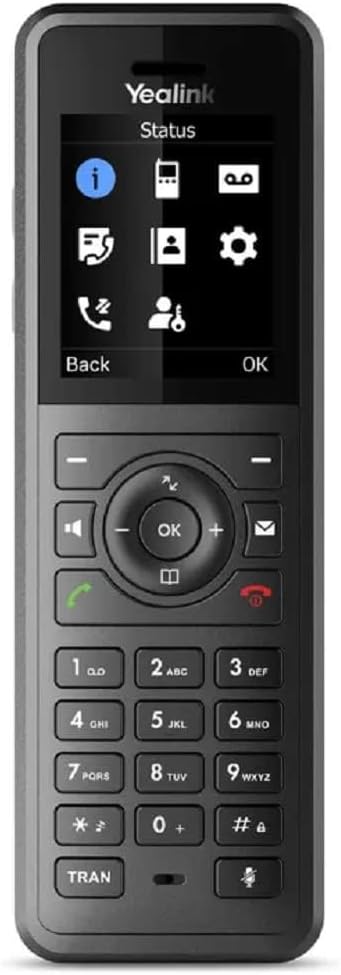 Yealink W57R IP phone Black 2 lines TFT