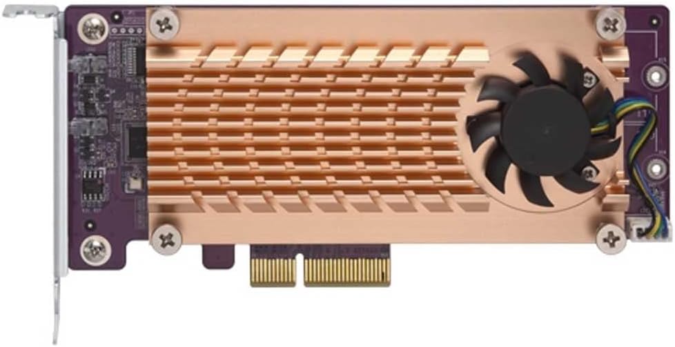 QNAP Dual M.2 PCIe SSD expansion card