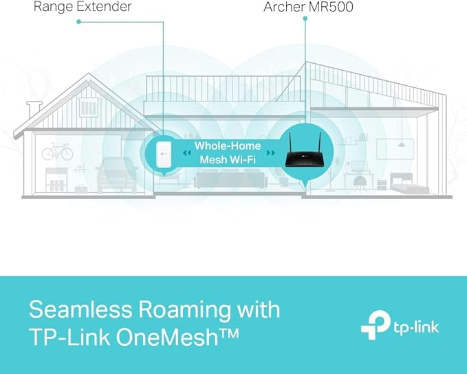 TP LINK AC1200 4G LTE ADV CAT6 ROUTER