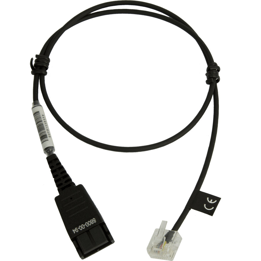 Jabra QD cord RJ45 plug for Siemens OS