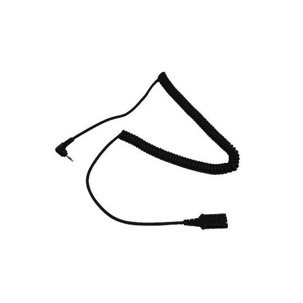 PLX QD Curly Cable to 3.5mm - 3 Pole