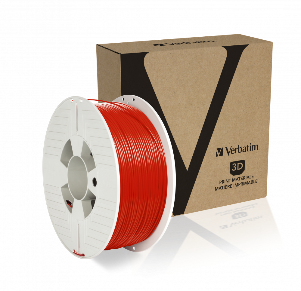 Verbatim 3D PRINT FILAMENT PET-G 1KG RED
